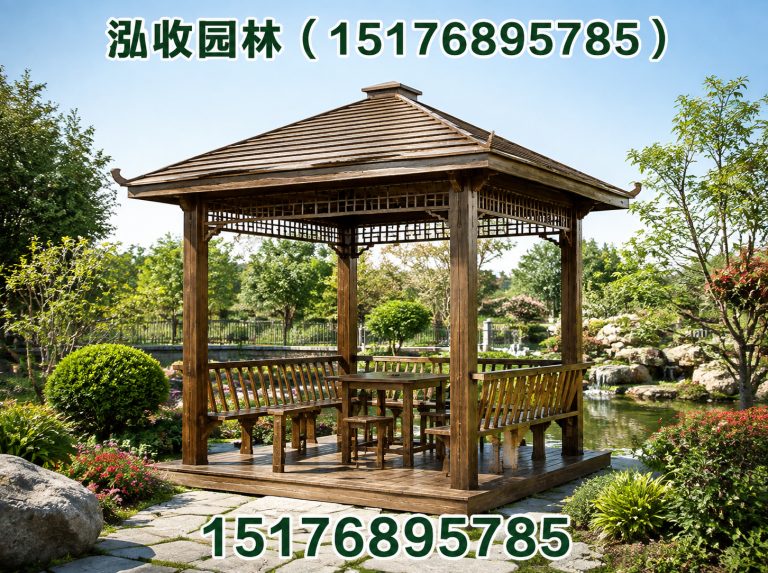临汾塑木地板展示图